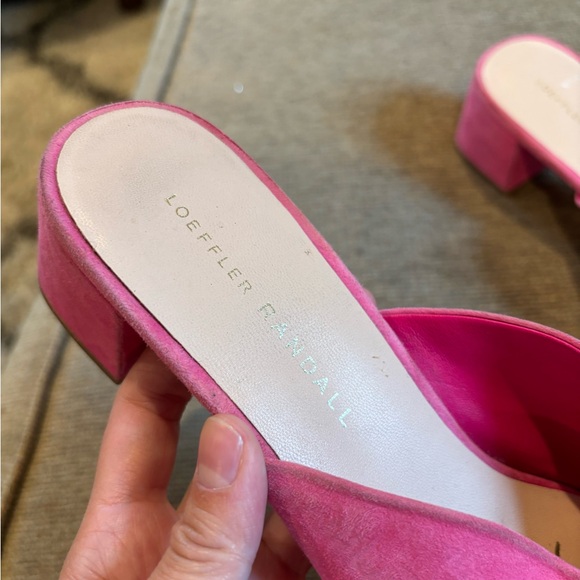 Loeffler Randall Pink Mules - Picture 8 of 11